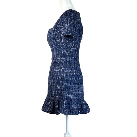 MORE TO COME Charlene Mini Dress in Blue X-Small New Womens - Picture 6 of 10